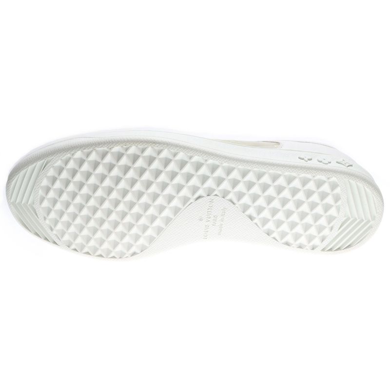 Louis Vuitton Luxembourg Line Monogram Leather Low-cut Sneakers White Ms0290 — view 5