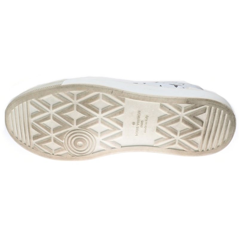 Louis Vuitton 21 SS Tattoo Line Monogram Leather High Cut Sneakers Ld0231 — view 5