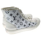 Louis Vuitton 21 SS Tattoo Line Monogram Leather High Cut Sneakers Ld0231 — view 3