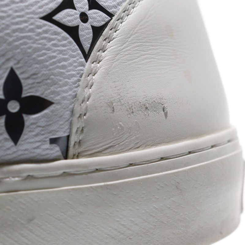 Louis Vuitton 21 SS Tattoo Line Monogram Leather High Cut Sneakers Ld0231 — view 6