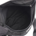Prada Shoulder Bag Black Nylon Triangle Logo — view 4