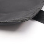 Prada Shoulder Bag Black Nylon Triangle Logo — view 8