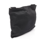 Prada Shoulder Bag Black Nylon Triangle Logo — view 3