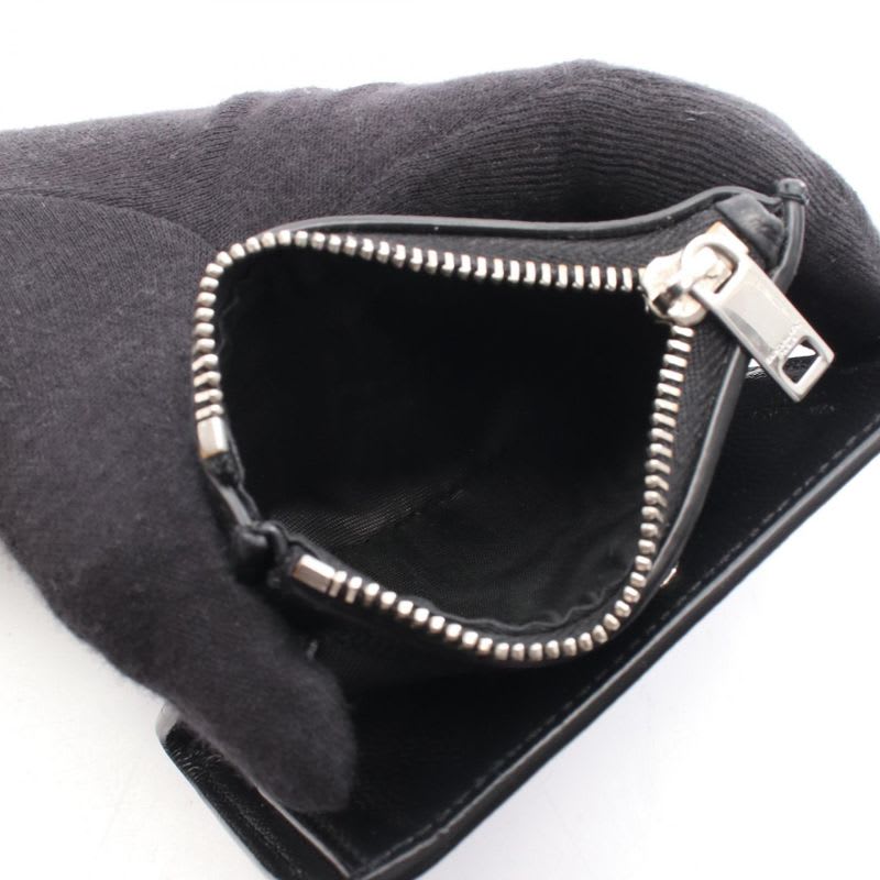 Saint Laurent Paris Bifold Wallet Black Leather — view 6