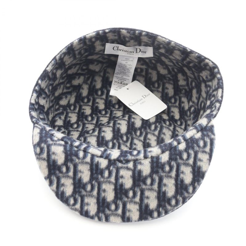 Dior Cap Oblique Wool Silk — view 3