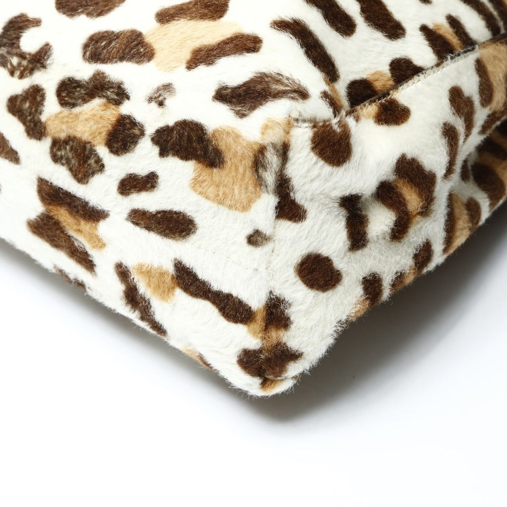 Prada Shoulder Bag Calf Hair Leopard Chain — view 7