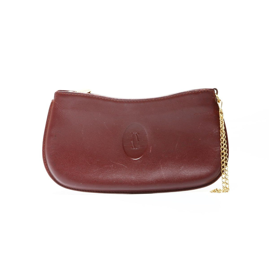 Celine Pouch Leather Must — view 2