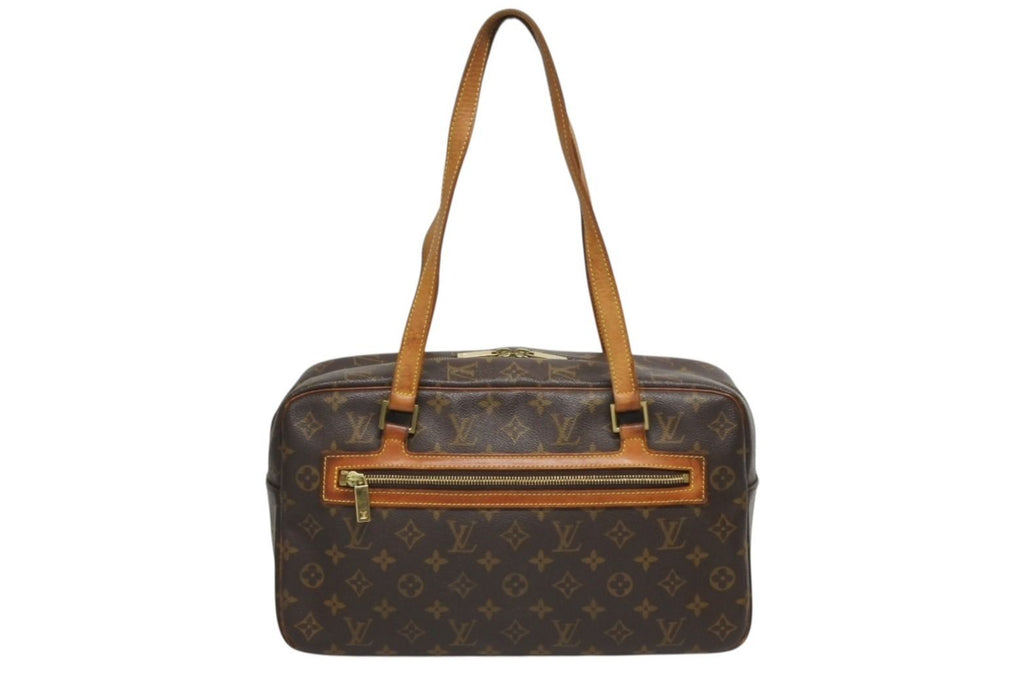 Louis Vuitton City GM Shoulder Bag Monogram Brown Gold
