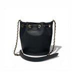 Chanel Deauville Tote Caviar Black Gold