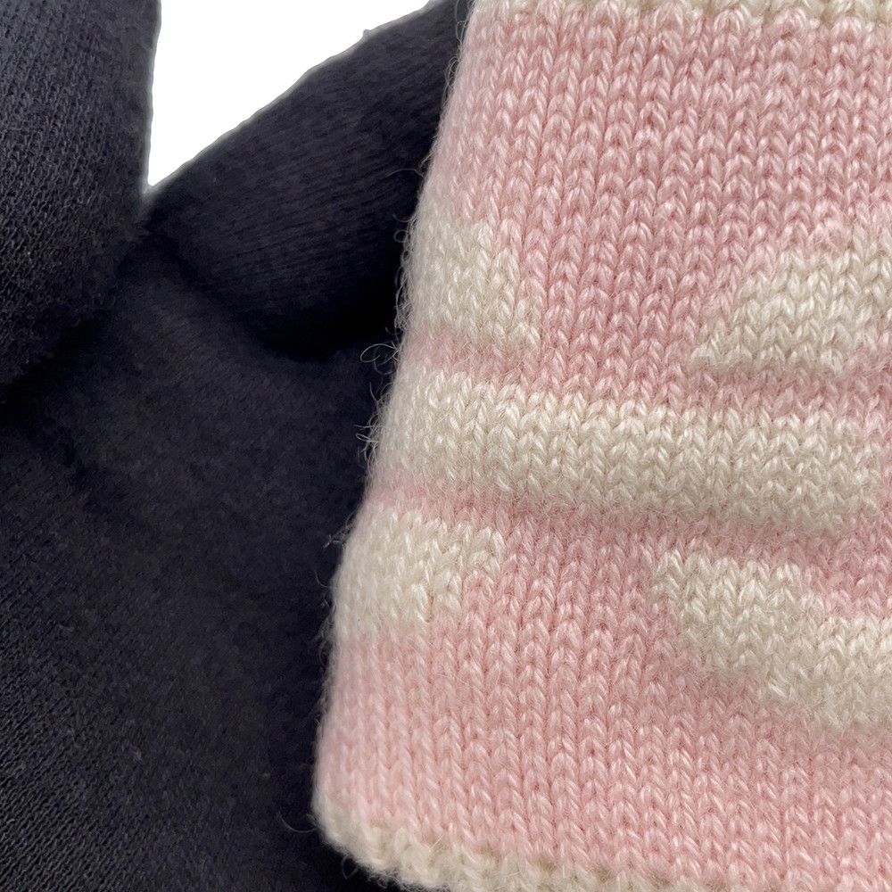 Hermes Knit Hat Heaven Cashmere M Rose Poudre Ecru — view 5