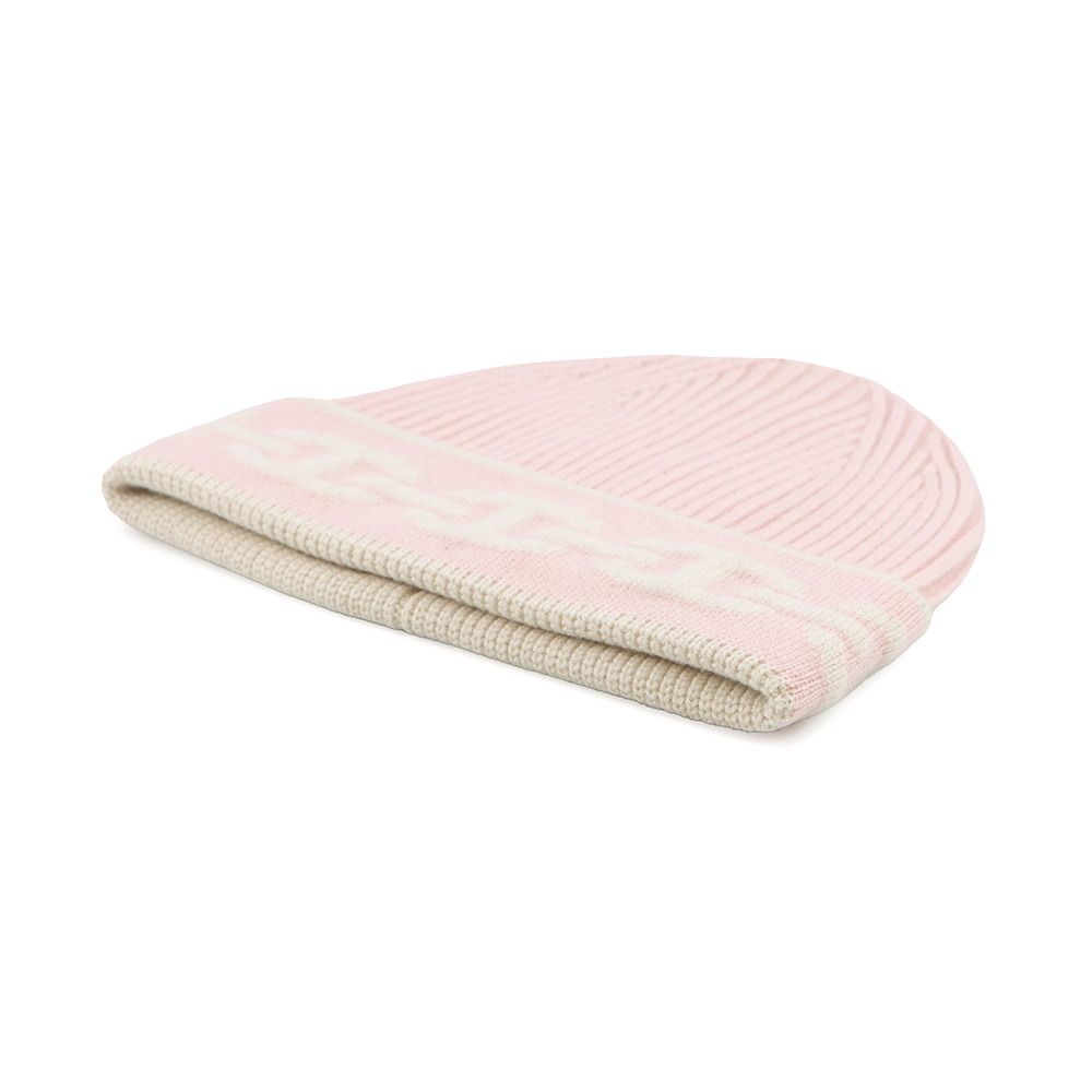 Hermes Knit Hat Heaven Cashmere M Rose Poudre Ecru — view 2