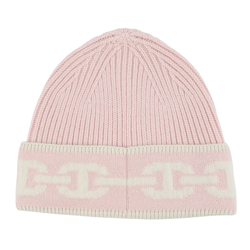 Hermes Knit Hat Heaven Cashmere M Rose Poudre Ecru — view 3