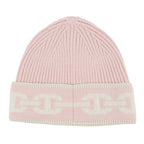 Hermes Knit Hat Heaven Cashmere M Rose Poudre Ecru — view 3