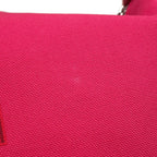 Hermes Pouch Bric-a-Brac PM Hibiscus Silver Canvas — view 5