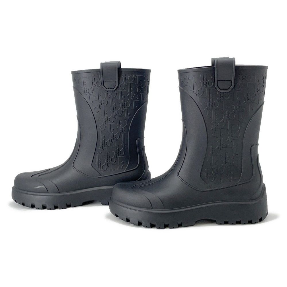 Dior Rain Boots Blue Garden 41 — view 2