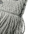 Louis Vuitton Muffler Echarpe Logomania Wool Silk Monogram Gray Scarf — view 6