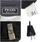 Prada Evening Heart Mini Handbag Black Nero Tessuto Nylon Beads