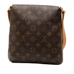 Louis Vuitton Monogram Musette Salsa Short Crossbody Bag Brown — view 3