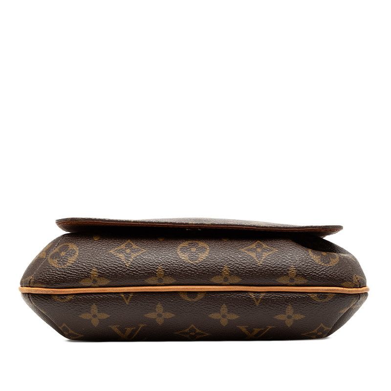 Louis Vuitton Monogram Musette Salsa Short Crossbody Bag Brown — view 4