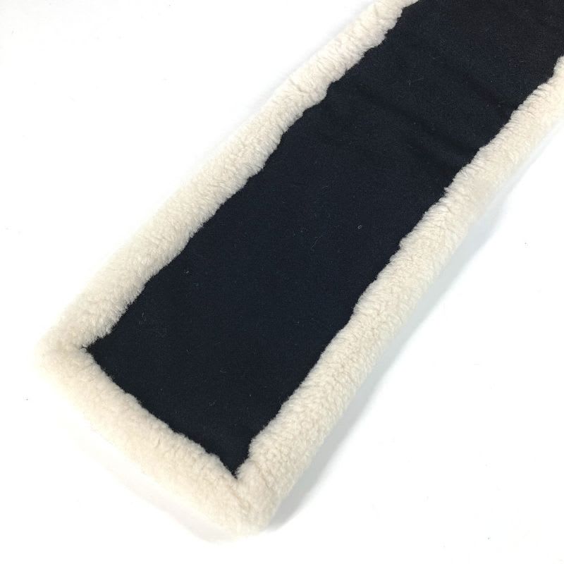 Louis Vuitton Muffler Echarpe Shear Ring Darling Cashmere White Scarf — view 6