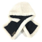 Louis Vuitton Muffler Echarpe Shear Ring Darling Cashmere White Scarf — view 2