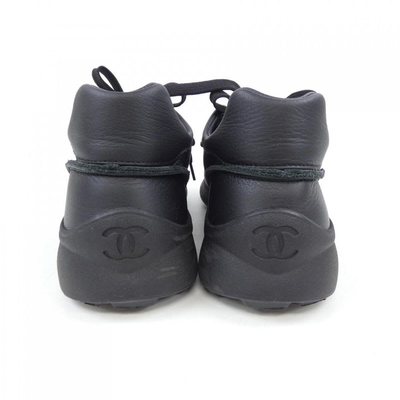 Chanel Size 37 Black Sneakers — view 5