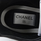 Chanel Size 37 Black Sneakers — view 6