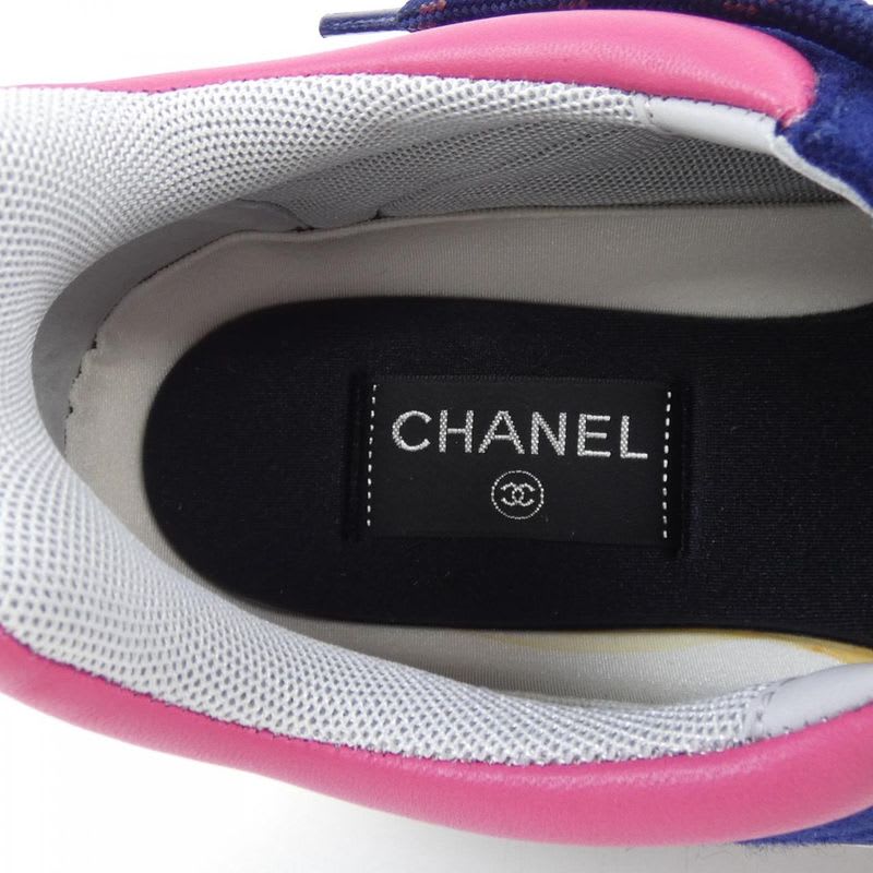 Chanel Size 41 Navy Sneakers — view 6