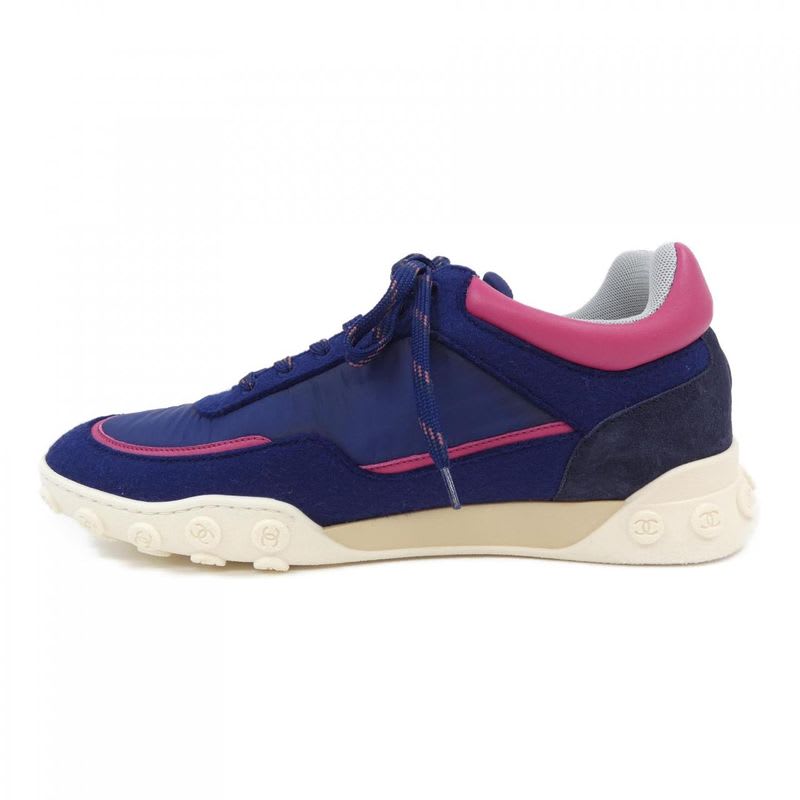 Chanel Size 41 Navy Sneakers — view 2