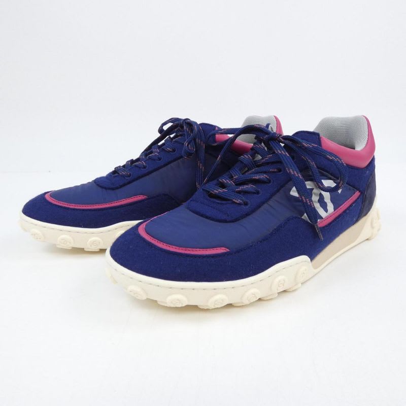 Chanel Size 41 Navy Sneakers — view 3