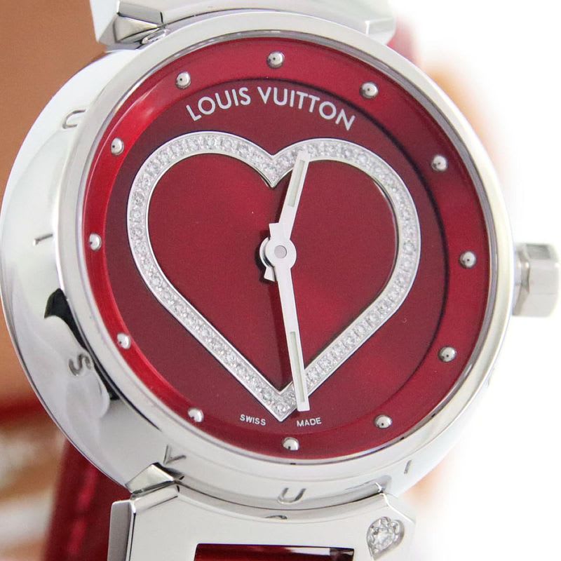 Louis Vuitton Tambour Heart Rug 1 P Q121 Z SS Quartz — view 6