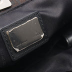 Fendi Tote Bag Zucchino 8 Bh075 Dark Brown Black Canvas Leather Mini — view 5