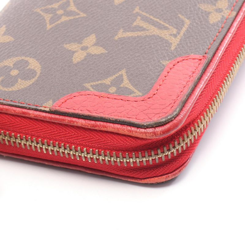 Louis Vuitton Round Long Wallet Zippy Retiro Sleeves Leather — view 7