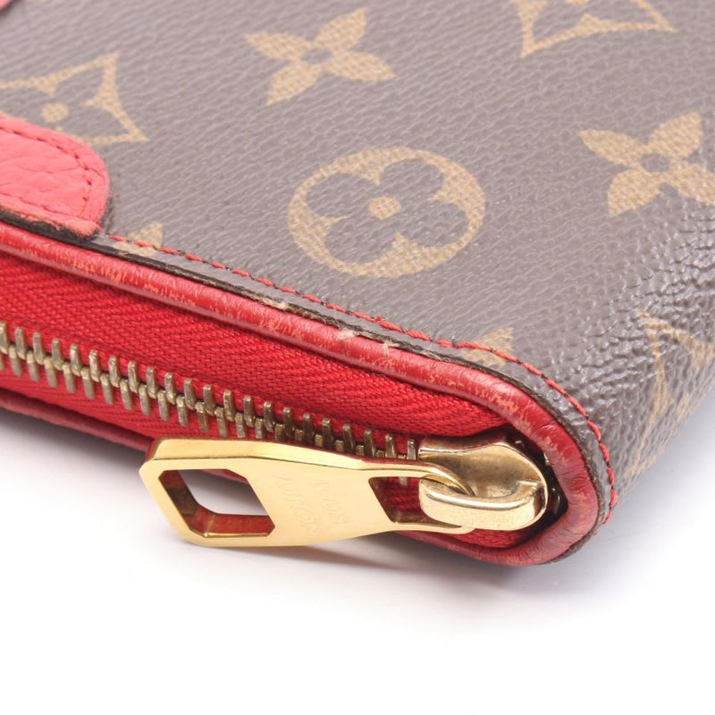 Louis Vuitton Round Long Wallet Zippy Retiro Sleeves Leather — view 8