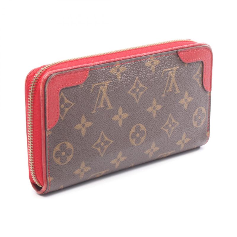 Louis Vuitton Round Long Wallet Zippy Retiro Sleeves Leather — view 2
