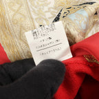 Hermes Knit Red Silk Cotton Scarf Shirt — view 5