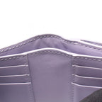 Bottega Veneta Bifold Wallet Intrecciato Purple Leather — view 6