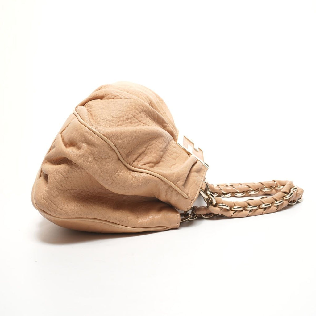Fendi Shoulder Bag Mia Mamma Leather Chain Bucket — view 5