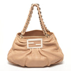 Fendi Shoulder Bag Mia Mamma Leather Chain Bucket — view 2