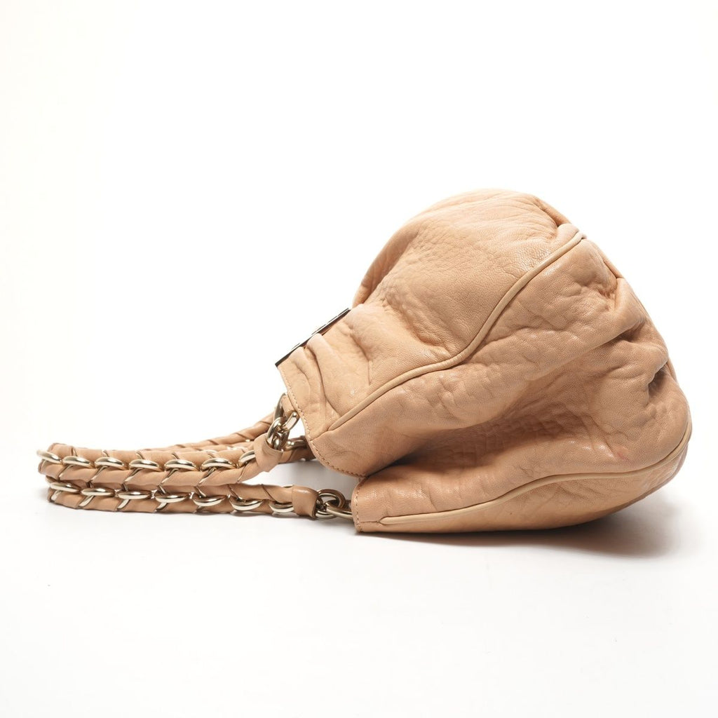Fendi Shoulder Bag Mia Mamma Leather Chain Bucket — view 4
