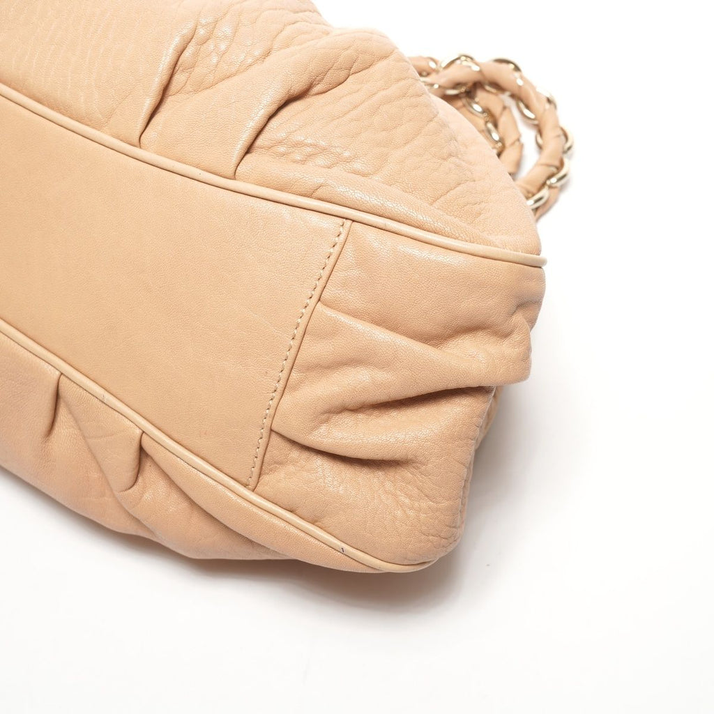 Fendi Shoulder Bag Mia Mamma Leather Chain Bucket — view 7