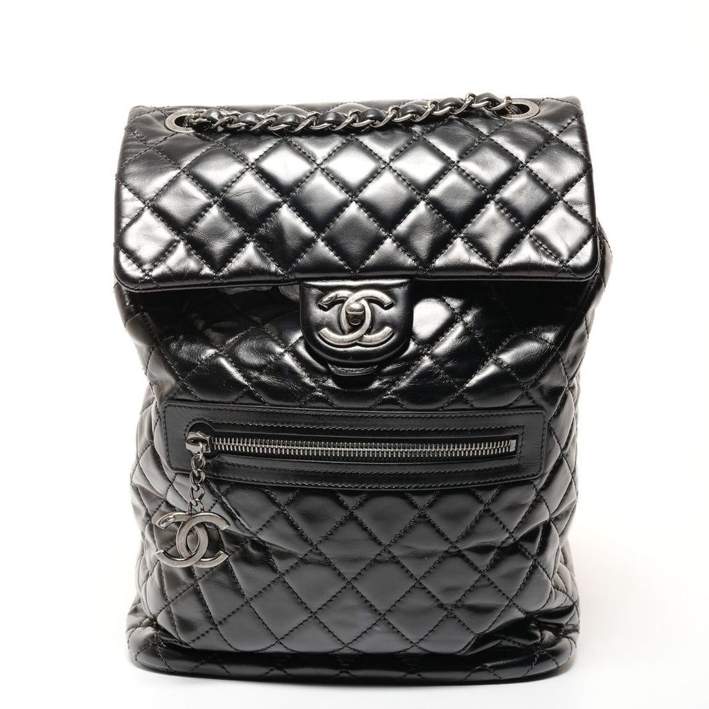 Chanel Backpack Quilted Leather — view 2