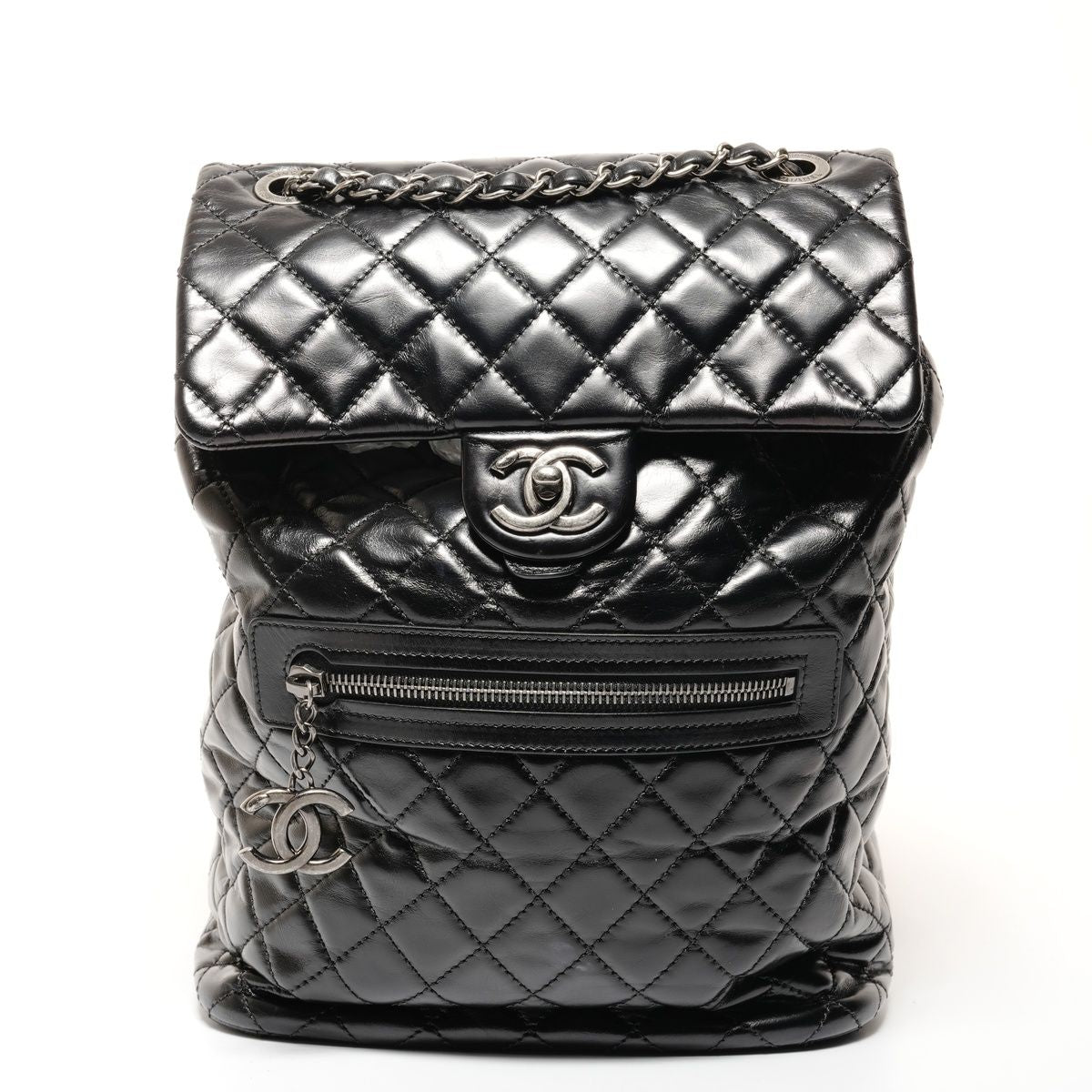 Chanel Backpack Quilted Leather — view 2