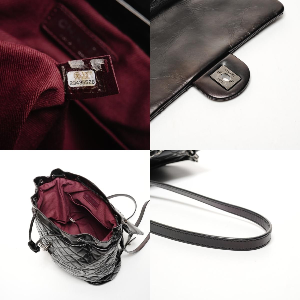 Chanel Backpack Quilted Leather — view 9