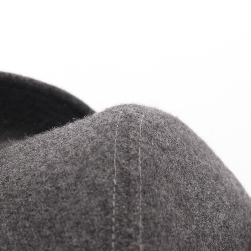 Hermes Hat Gray Silk — view 7