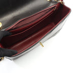 Chanel Shoulder Bag V Stitch Black Lambskin Chain