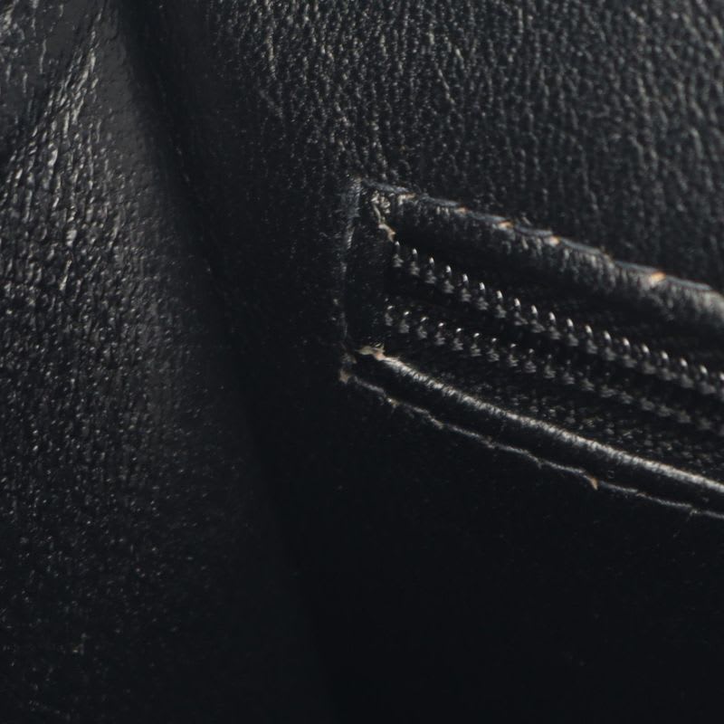 Chanel Tote Bag Black Lambskin Logo Handbag — view 7