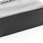 Chanel Tote Bag Black Lambskin Logo Handbag — view 9