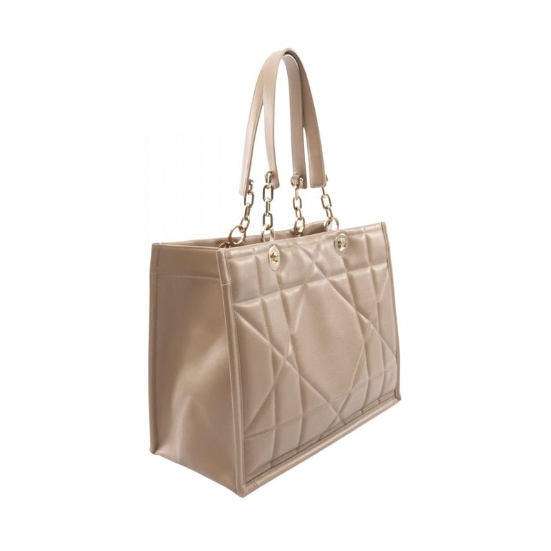 Dior Tote Bag Essential Medium Archicannage Grey Leather Archicanage — view 3