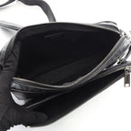 Dior CD Diamond Black Leather Saddle — view 4